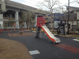 公園の様子の写真