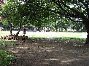 西久保公園の様子の写真