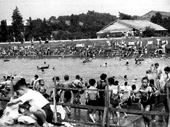 昭和28年市営プールがオープン