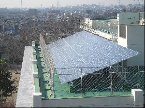 太陽発電システムの写真