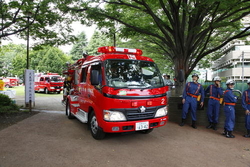 ポンプ車の写真