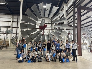 写真：風車博物館博物館見学