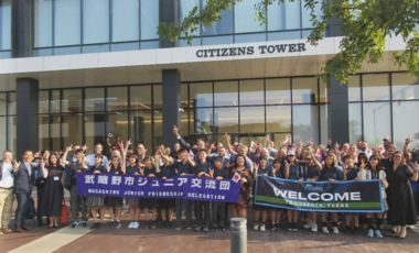 写真：ラボック市役所表敬訪問