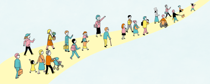 長期計画イラスト