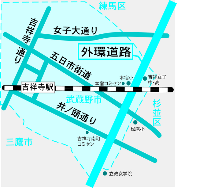 外環道路(市内)