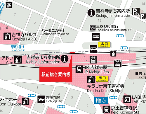 吉祥寺駅地図