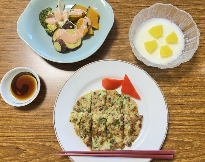 当日のメニュー