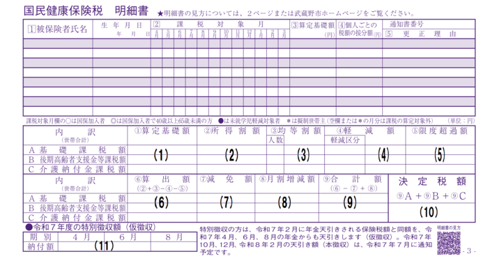 納税通知書