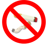 たばこのポイ捨て禁止表示