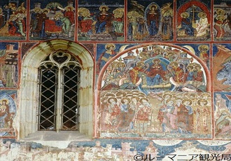 フレスコ画の壁画
