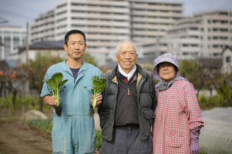 写真：直売所