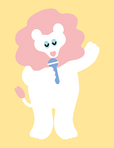 桜まつりキャラクター（ライオン）