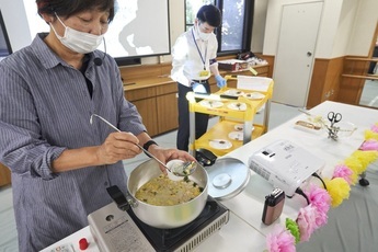 食品ロス削減講座の場面の写真