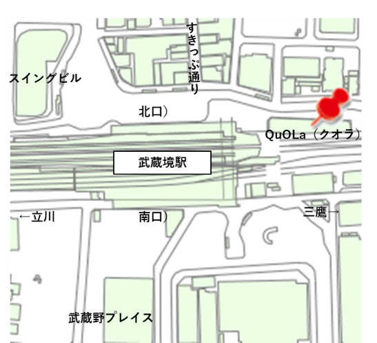 QuOLaの案内図