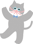 キャラクター（ネコ）のイラスト