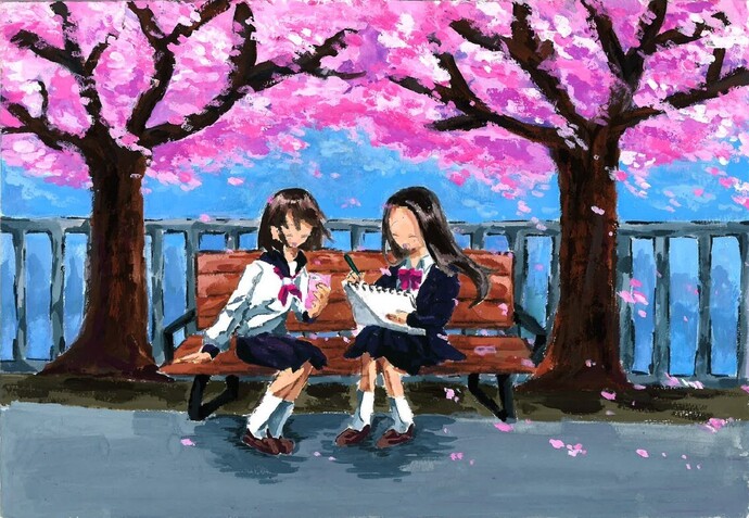 第33回武蔵野桜まつりイラストコンテスト佳作作品