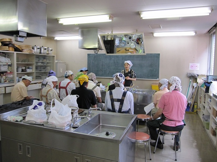 料理講習会の様子