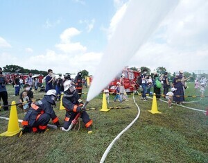 水防訓練の写真