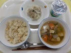 給食の写真