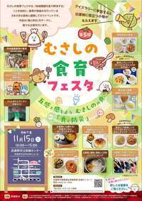 第5回むさしの食育フェスタ チラシ