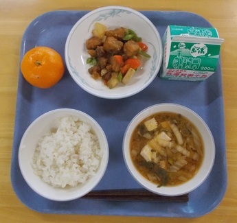 給食試食のイメージ写真