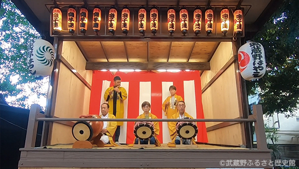 むさしのばやし演奏の写真