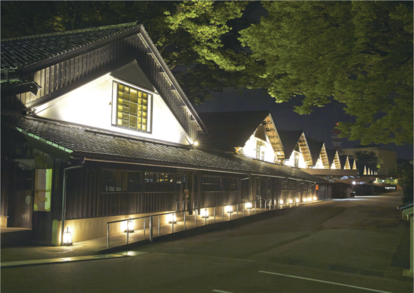 山居倉庫写真