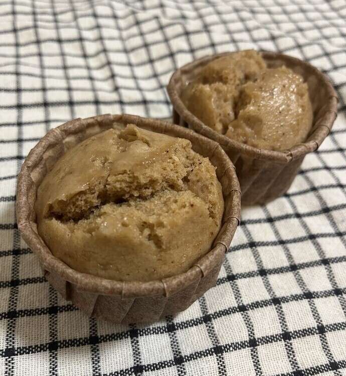 ココア蒸しパン画像
