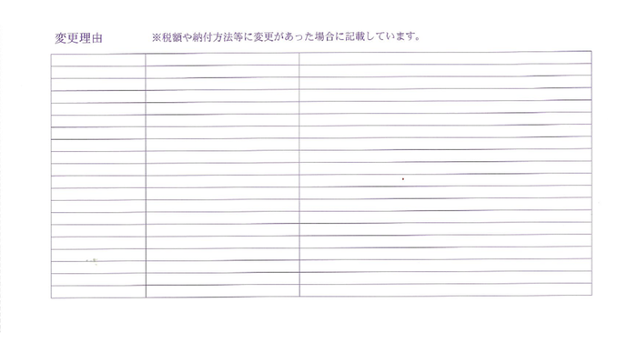 納税通知書
