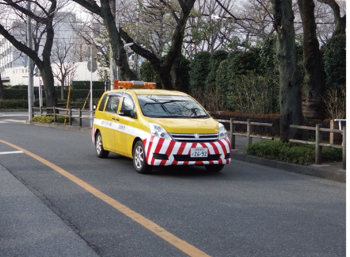 写真：職員点検状況の様子