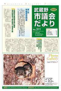 市議会だより311号〈平成16年(2004年)8月1日発行〉1面
