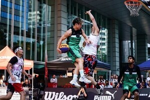 写真:3×3 プレーをしている様子