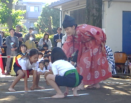 土俵の上の様子