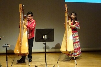 写真:むさしの国際交流まつり様子1