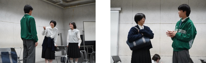 写真:演劇の様子