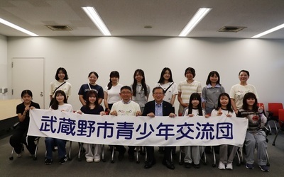 7月23日 木曜日 青少年海外交流事業出発式（ソウル特別市江東区）の写真