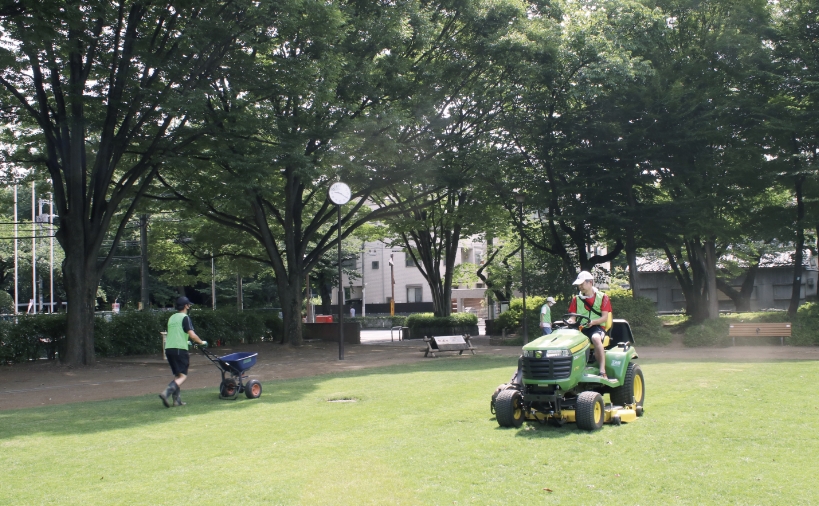 むさしの市民公園での活動